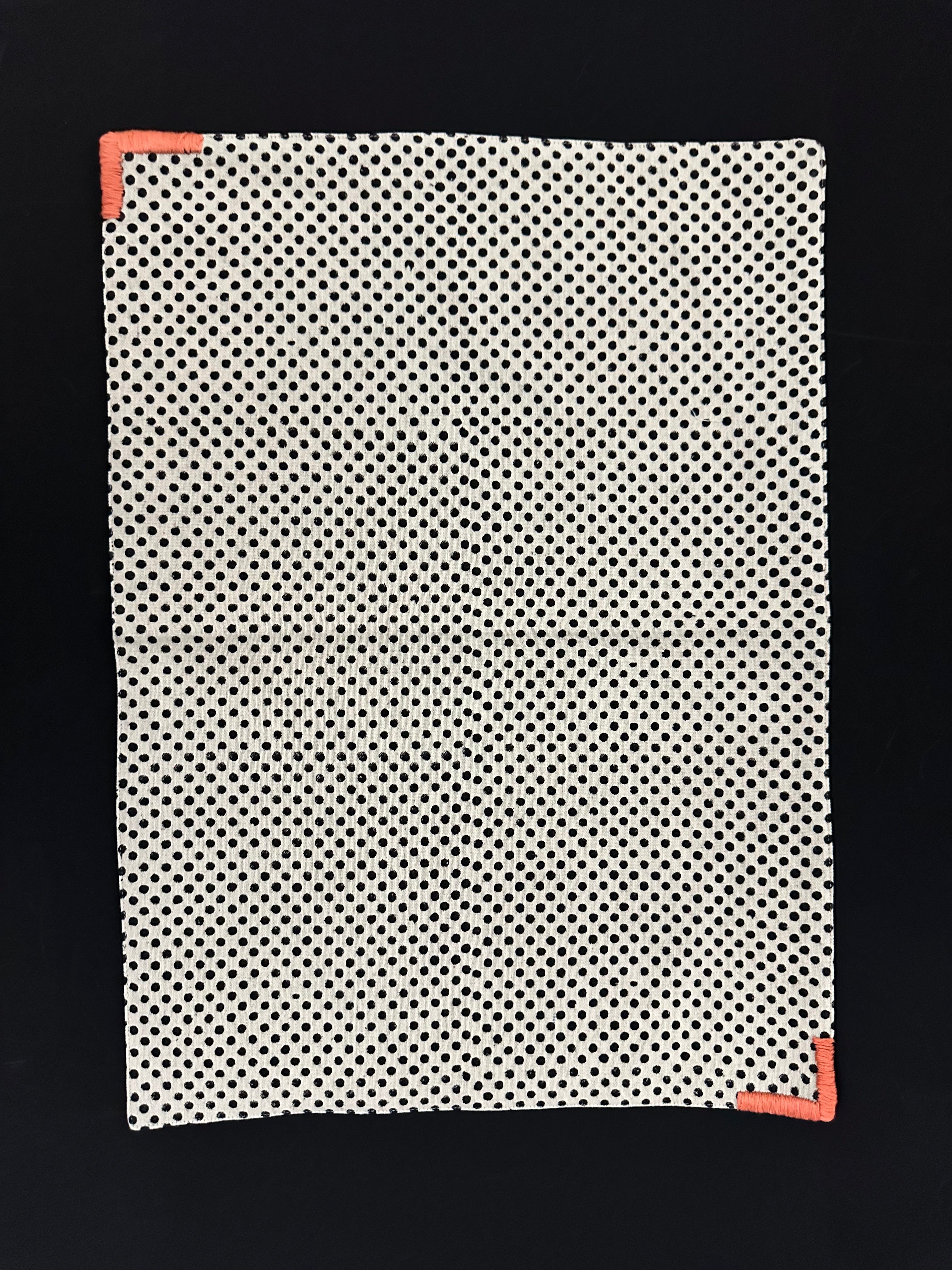 POLKA DOT SIKAL PLACEMATS, SET OF 2
