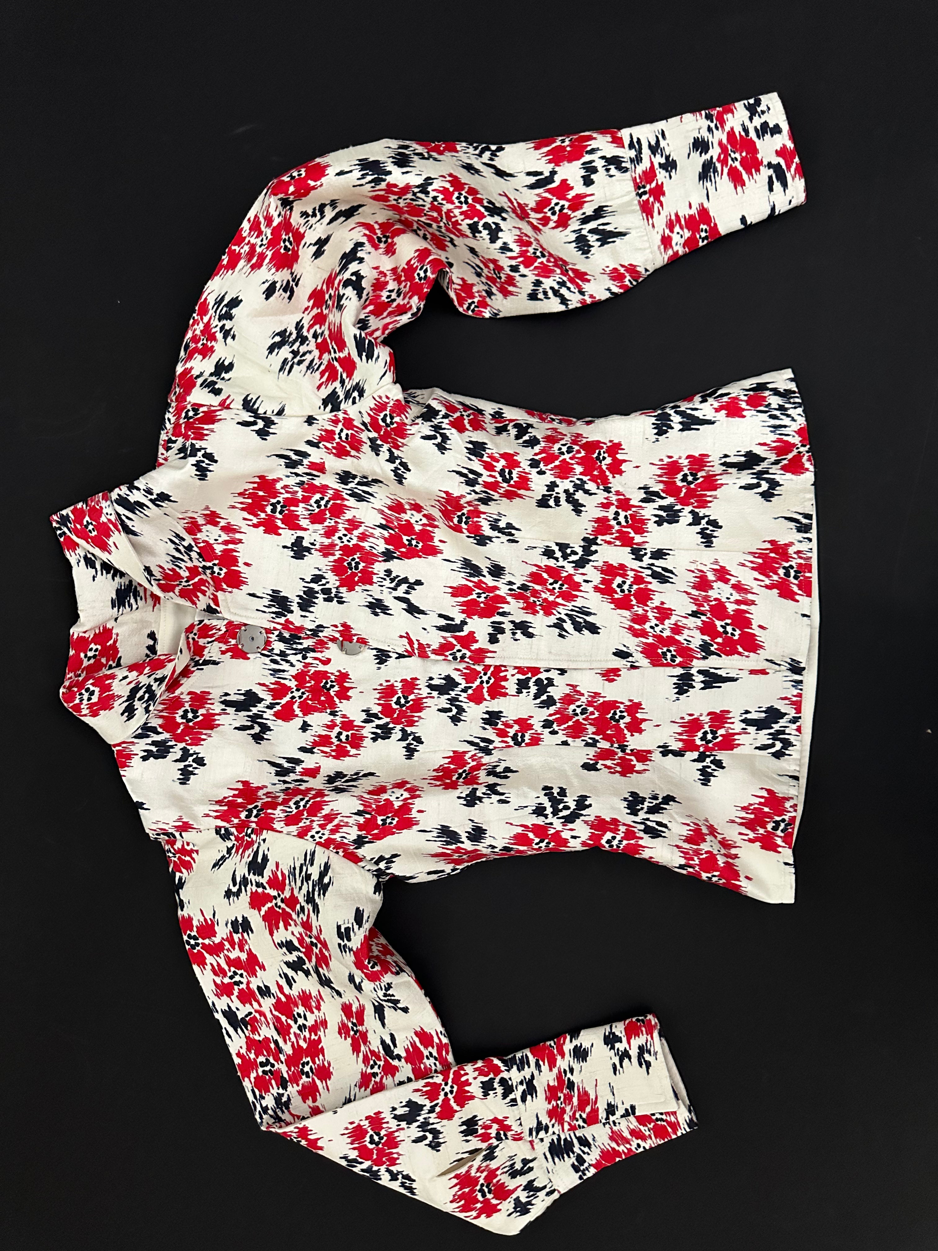 CELOSIA IKAT SNAP JACKET