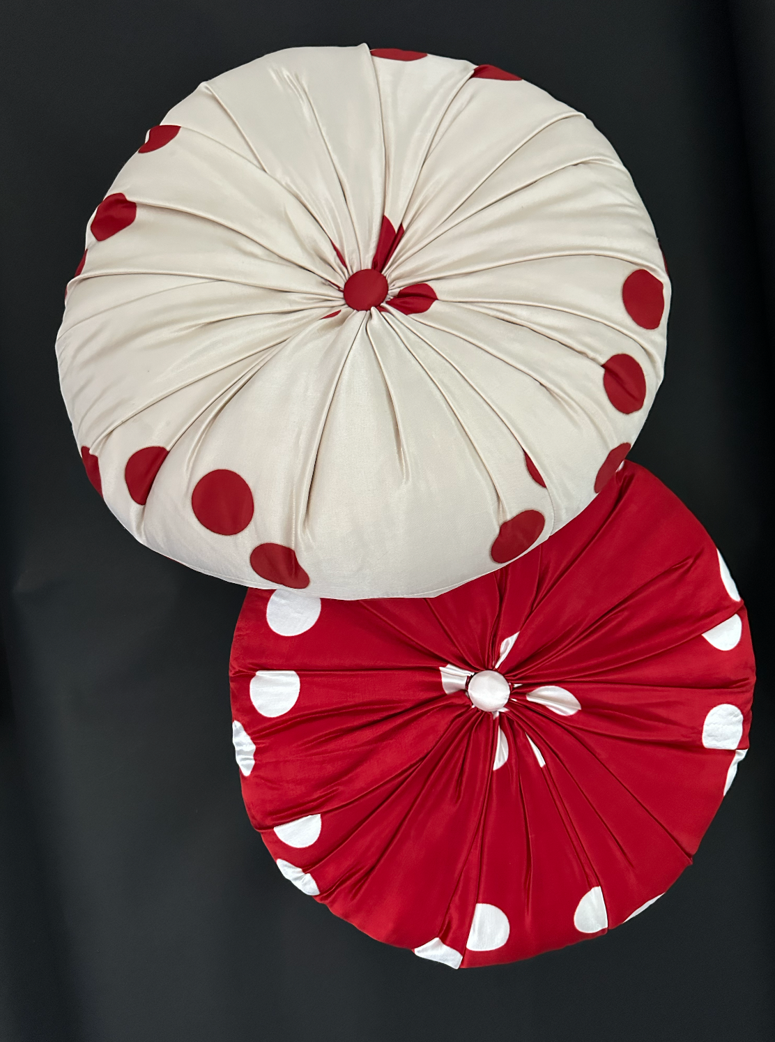 MOON DYE ROUND PILLOW CUSHION