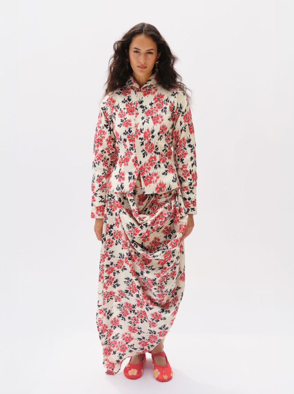 CELOSIA IKAT SNAP JACKET